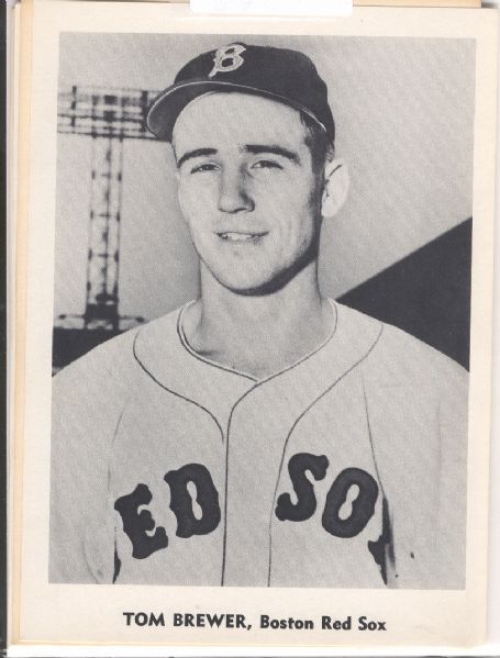 1958-62 Jay Publishing Boston Red Sox Photos- 12 Asst., 10 Diff