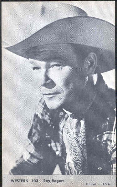 1960 Nu-Card TV Westerns Non-Sport #103 Roy Rogers