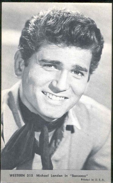 1960 Nu-Card TV Westerns Non-Sport #315 Michael Landon