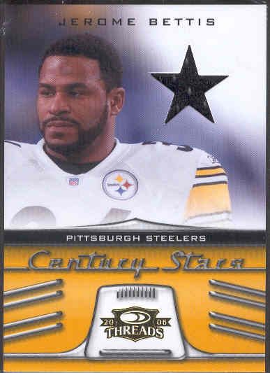 2006 Donruss Threads Ftbl. “Century Stars Jersey” #5 Jerome Bettis