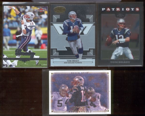 Tom Brady- 22 Asst. Ftbl. Cards