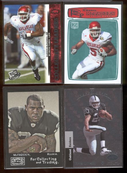 Darren McFadden- 40 Asst. 2008 Rookie/Rookie Year Ftbl. Cards