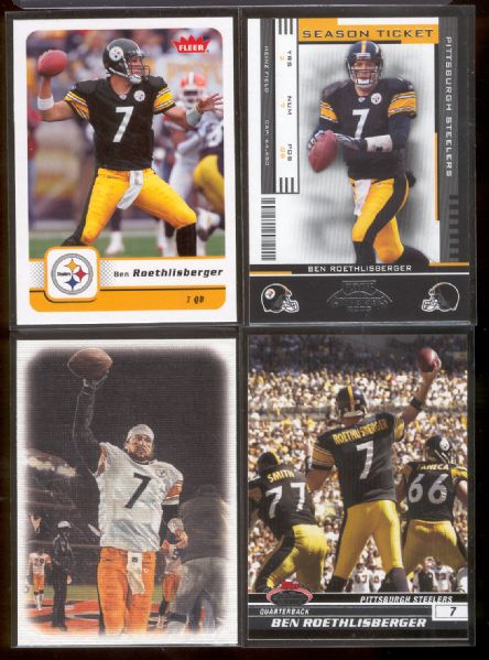 Ben Roethlisberger- 19 Asst. Ftbl. Cards