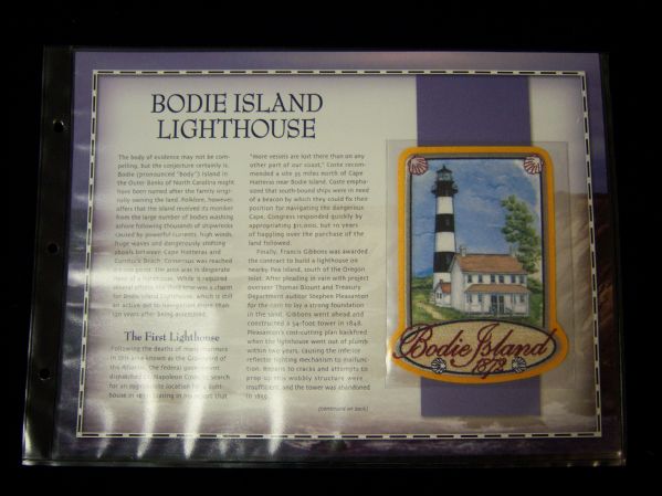 Willabee & Ward “Great American Lighthouses” Patches- 8 Diff.(#16-23)