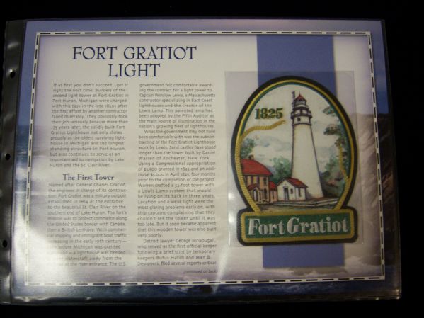 Willabee & Ward “Great American Lighthouses” Patches- 6 Diff.(#30-35)