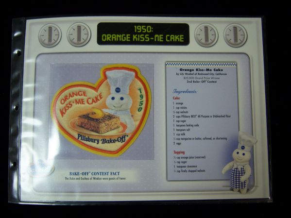 Willabee & Ward “Pillsbury Bake-Off” Patches- 8 Diff.(#9-16)