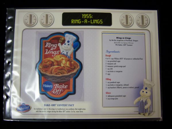 Willabee & Ward “Pillsbury Bake-Off” Patches- 8 Diff.(#17-24)