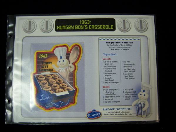 Willabee & Ward “Pillsbury Bake-Off” Patches- 10 Diff.(#33-42)