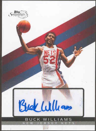 2008-09 Topps Signature Bskbl. “Autographs” #BWI Buck Williams