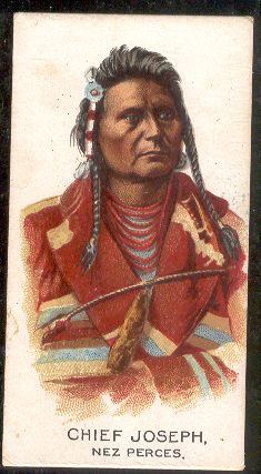 1888 N2 Allen & Ginter- American Indian Chiefs- Chief Joesph