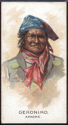 1888 N2 Allen & Ginter – American Indian Chiefs- Geronimo