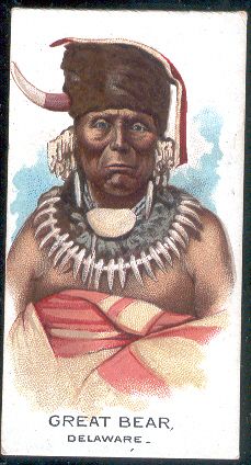1888 N2 Allen & Ginter – American Indian Chiefs- Great Bear