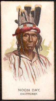 1888 N2 Allen & Ginter- American Indian Chiefs- Noon Day