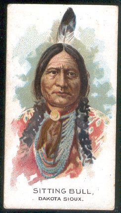 1888 N2 Allen & Ginter- Americam Indian Chiefs- Sitting Bull