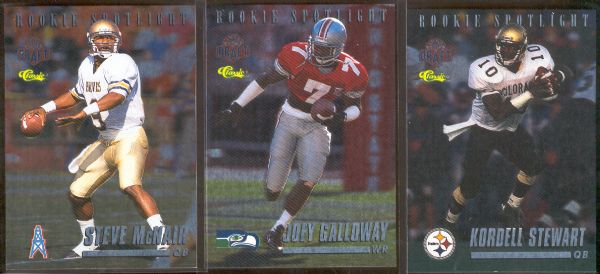 1995 Classic Draft Fb- “Rookie Spotlight Set of 30”