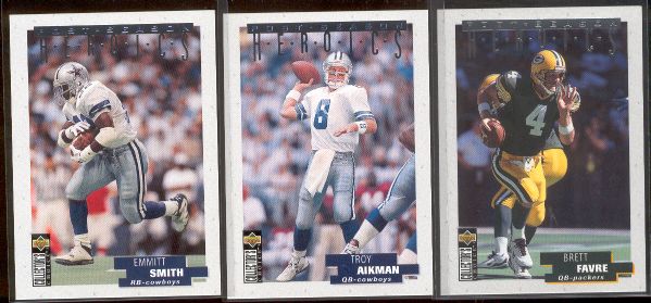 1995 Collectors Choice Update Fb-“Post Season Heroics” Set of 20