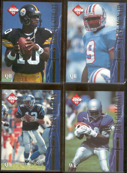 1995 Excalibur Challengers Fb “Draft DayRookie Redemption” Insert Set of 31