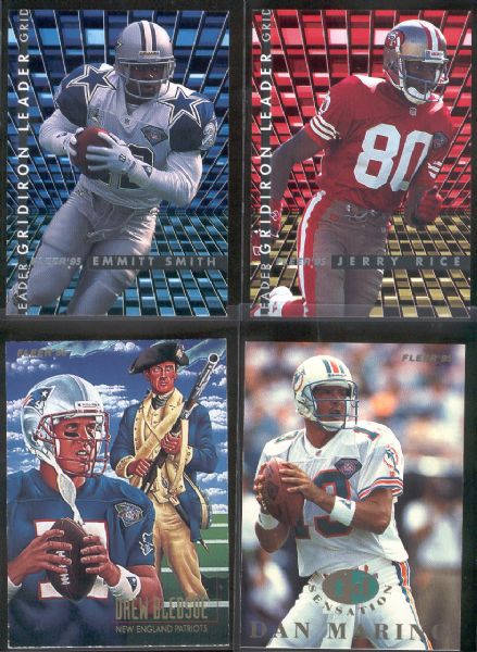 1995 Fleer Fb- 3 Diff. Inserts Sets