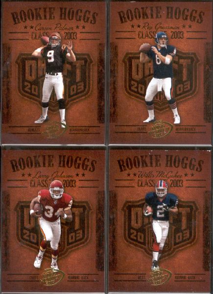 2003 Playoff Hogg Heaven Fb-“Rookie Hoggs” Set of 25