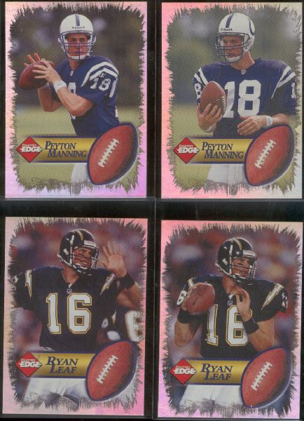 1998 Collectors Edge First Place- “Peyton Manning” Set of 5 