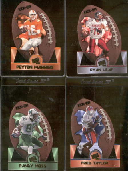 1998 Press Pass Fb- “Kickoff” Insert Set of 36