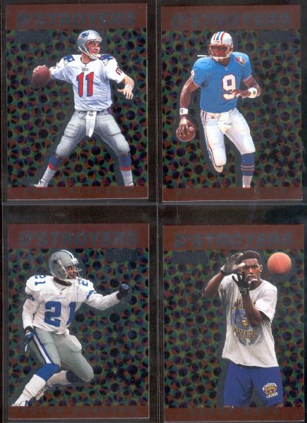 1998 Skybox Premium Fb- “D’Stroyers” Set of 15