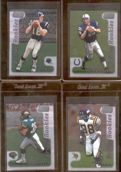 1998 Stadium Club Fb- “Prime Rookies” Set of 10