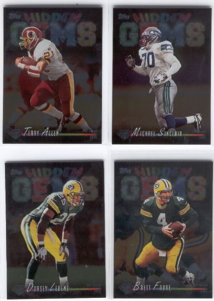 1998 Topps Fb- “Hidden Gems” Insert Set of 15 