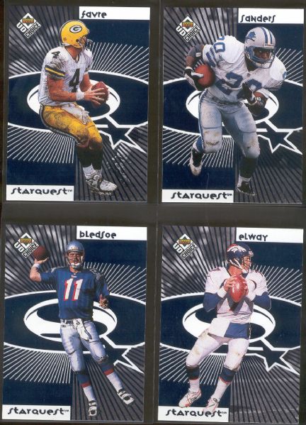 1998 UD Choice Fb “Starquest/Rookquest Blue” Set of 30 