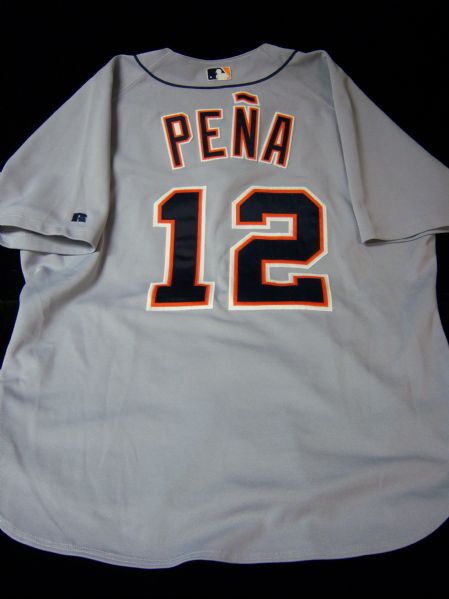 Carlos Pena- Detroit Tigers Road Jersey #12