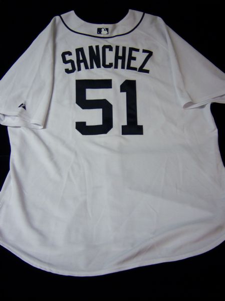 Danilo Sanchez- Detroit Tigers Home Jersey #51