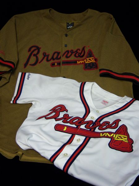 2 Diff. Atlanta Braves Gift Shop Jerseys