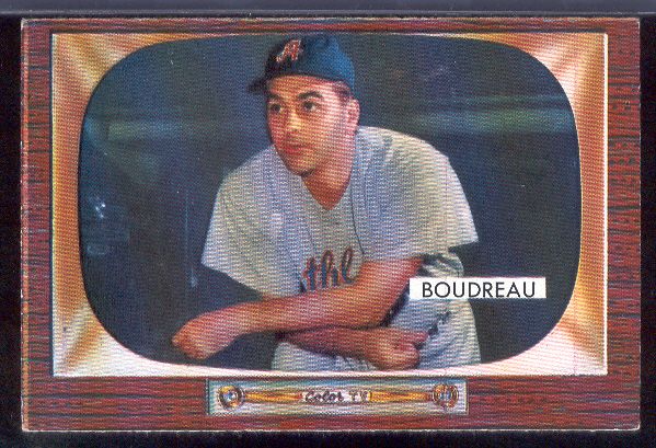 1955 Bowman Bb- #89 Lou Boudreau, Indians