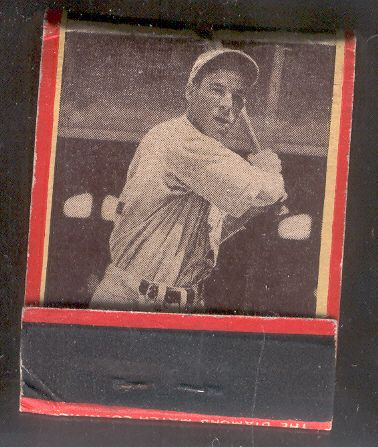 1935/36 Diamond Matchbook- Eric McNair, Philadelphia Phillies