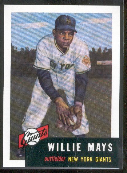 1991 Topps “1953 Archives” Bsbl. #244 Willie Mays- 3 Cards