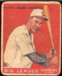 1933 Goudey Baseball- #5 Babe Herman, Cubs