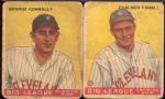 1933 Goudey Baseball- 2 Diff