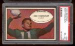 1953 Bowman Football- #83 Bob Thomason, Eagles- PSA Ex-Mt 6 