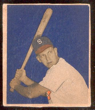 1949 Bowman PCL - #13 John Jensen, San Diego Padres