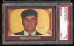 1955 Bowman Baseball- #291 Frank Dascoli, Umpire- PSA NM 7- Hi#