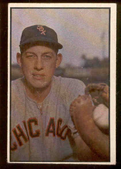 1953 Bowman Baseball Color- #157 Sherm Lollar, White Sox