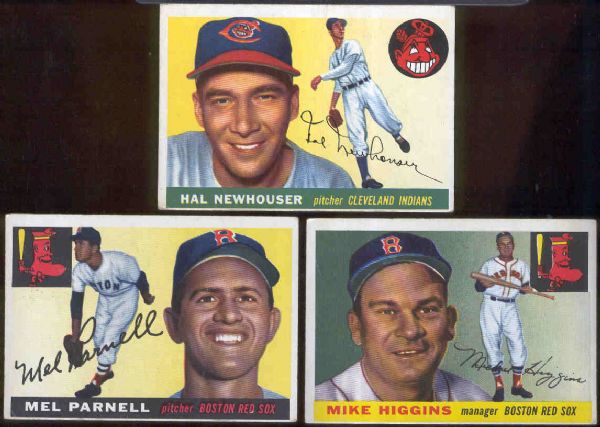 1955 Topps Bsbl.- 31 Diff. Cards