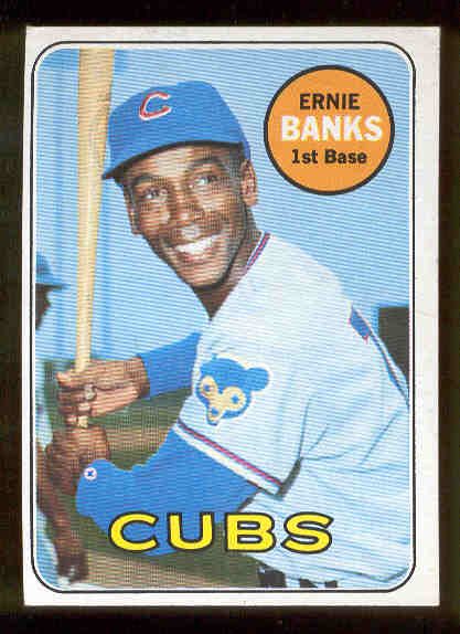 1969 Topps Bsbl. #20 Ernie Banks, Cubs