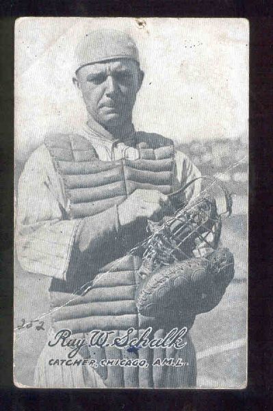 1921 Baseball Exhibit- Ray W. Schalk, Catcher, Chicago AML