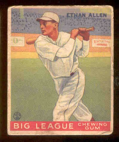 1933 Goudey Baseball- #46 Ethan Allen, Cardinals