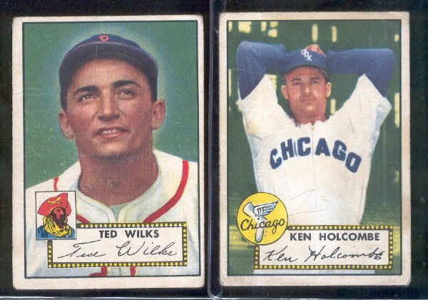 1952 Topps Bb- 5 Diff.