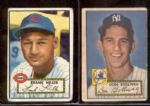 1952 Topps Bb- 6 Diff.