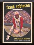 1959 Topps Bb- #435 Frank Robinson, Reds