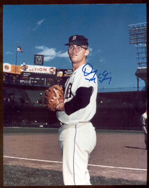 Denny McLain- Autographed 8 x 10  Photos- 3 Diff.