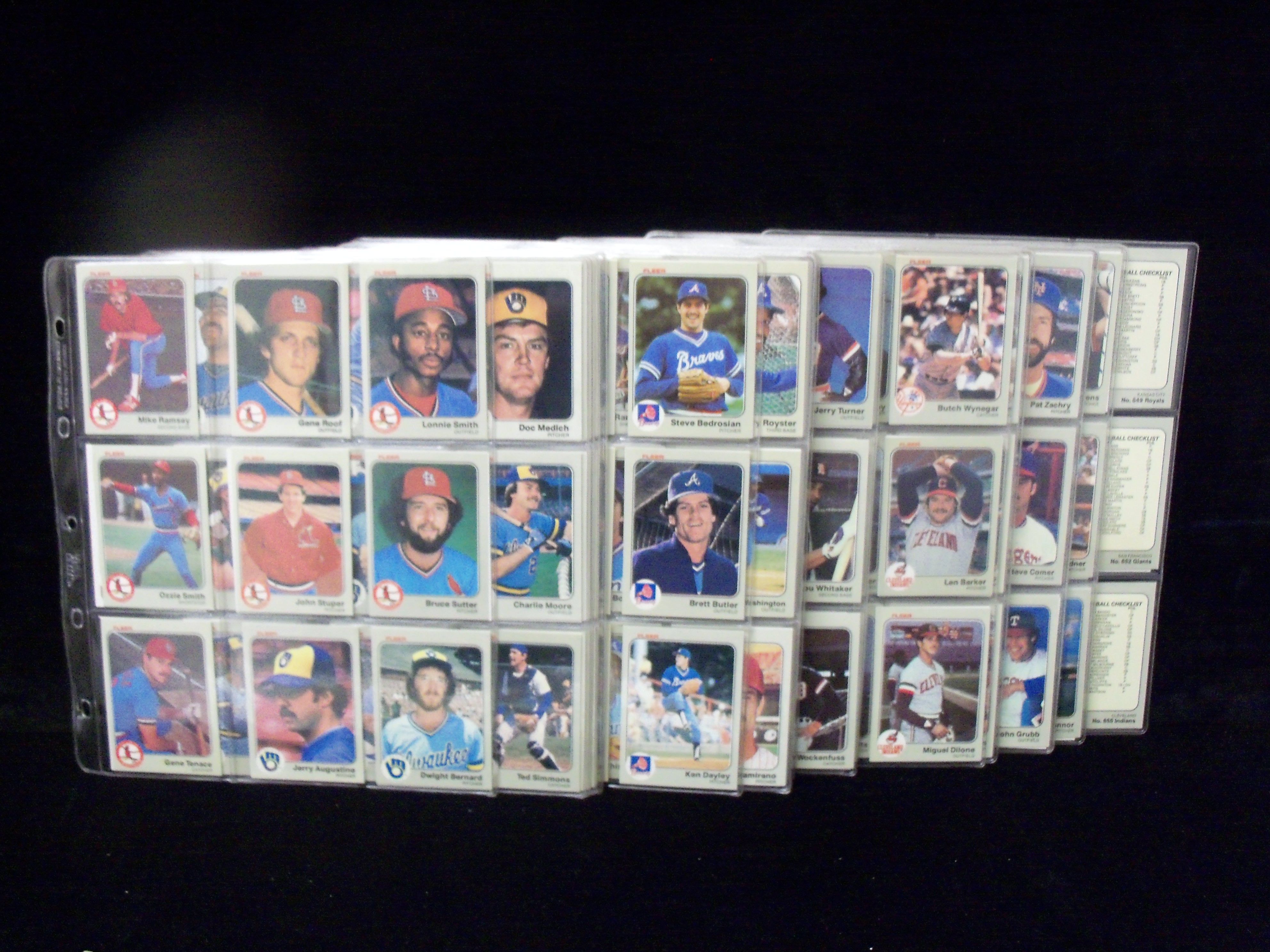 Lot Detail 1983 Fleer Baseball Complete Set Of 660